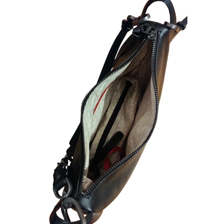  Fawn Halfmoon Bag jet black